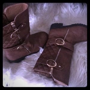 Kids Brown Boots